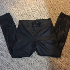 Calvin Klein Metallic Black Jeggings